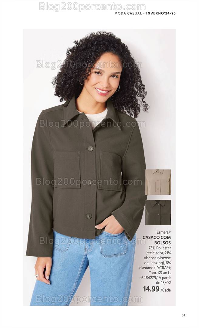 Antevisão Folheto LIDL Moda Inverno Promoções a partir de 13 fevereiro