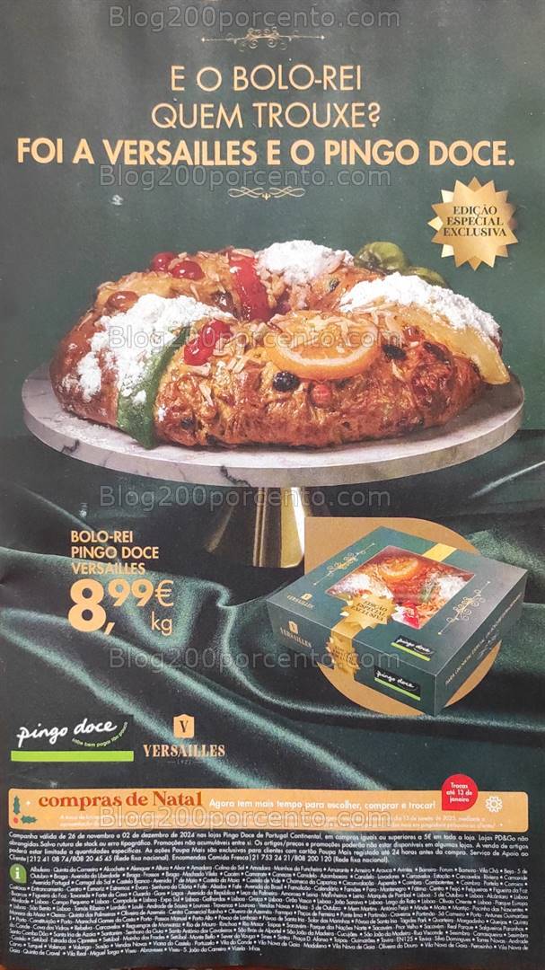 Antevisão Folheto PINGO DOCE Natal Promoções de 26 novembro a 2 dezembro