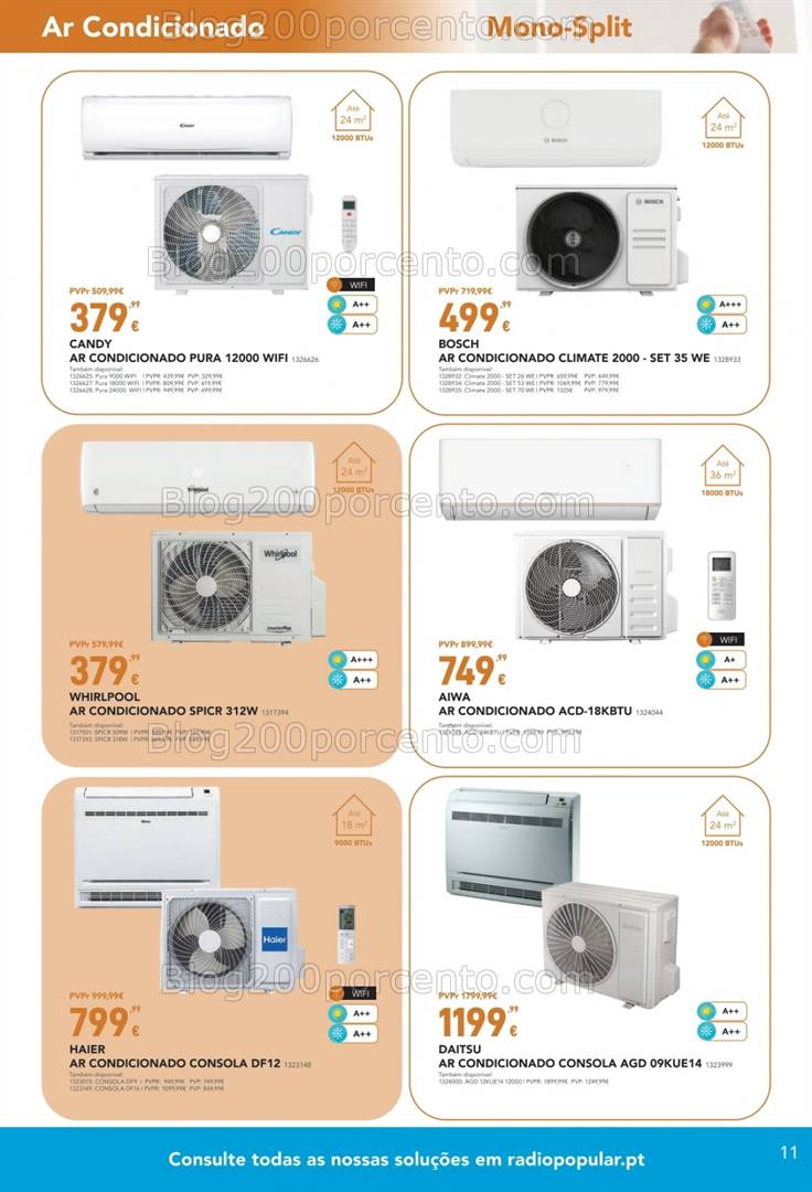 Antevisão Folheto RADIO POPULAR Aquecimento Promoções de 2 dezembro a 13 janeiro