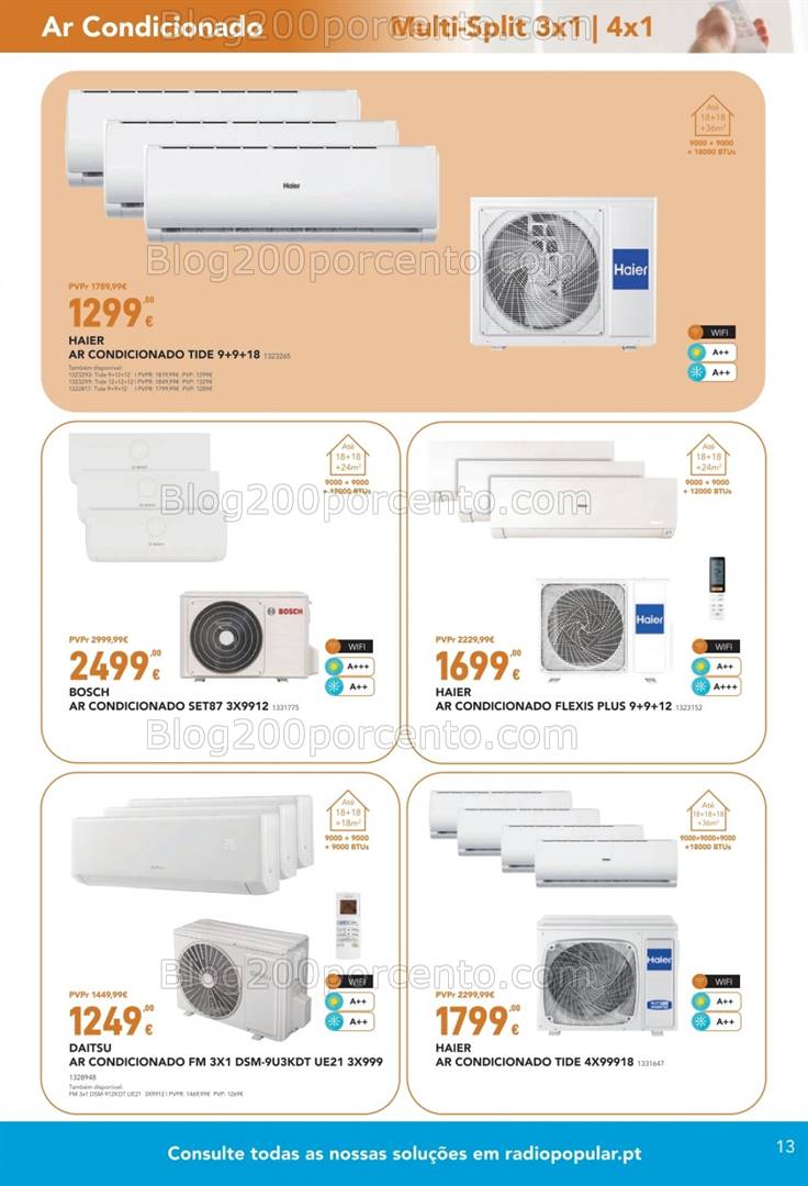 Antevisão Folheto RADIO POPULAR Aquecimento Promoções de 2 dezembro a 13 janeiro