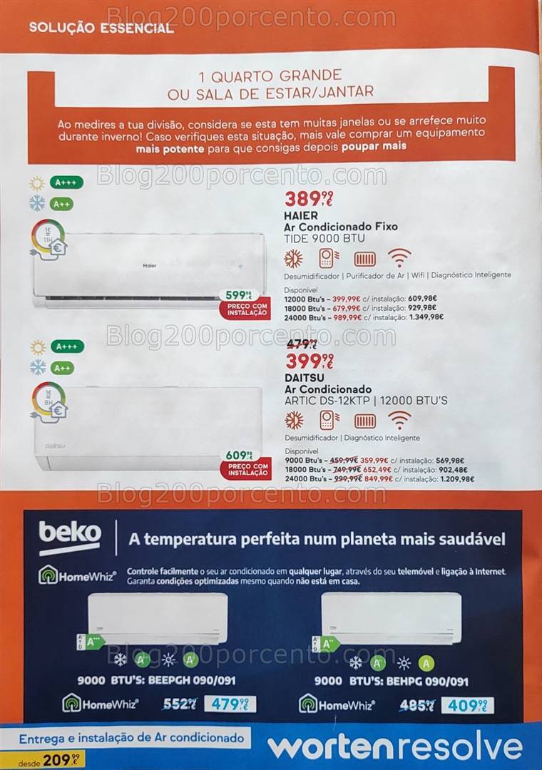 Antevisão Folheto WORTEN Aquecimento Promoções de 12 dezembro a 29 janeiro