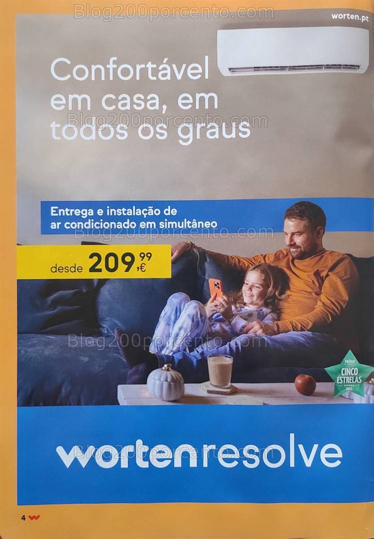 Antevisão Folheto WORTEN Aquecimento Promoções de 12 dezembro a 29 janeiro