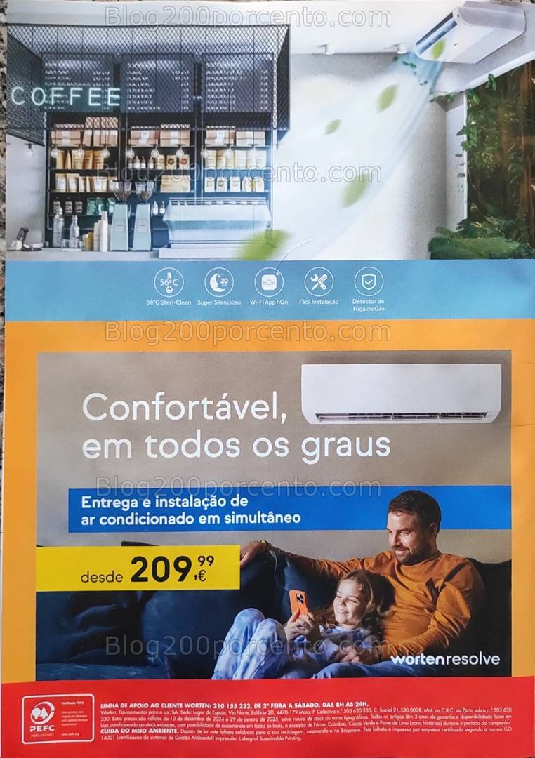 Antevisão Folheto WORTEN Aquecimento Promoções de 12 dezembro a 29 janeiro