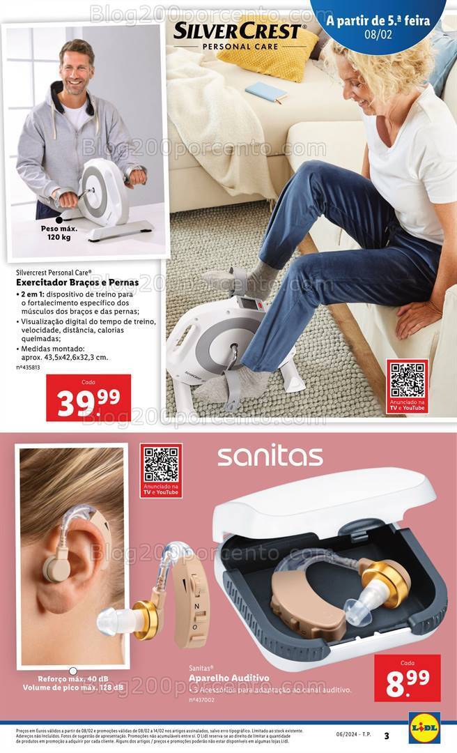 Antevisão Folheto LIDL Bazar Promoções a partir de 8 fevereiro