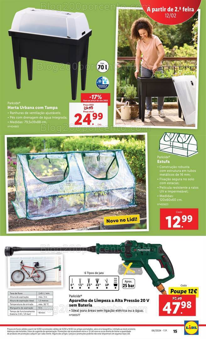 Antevisão Folheto LIDL Bazar Promoções a partir de 12 fevereiro