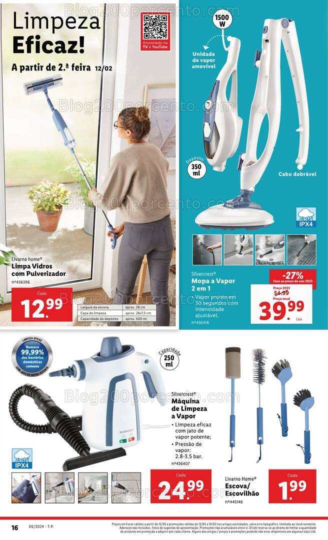 Antevisão Folheto LIDL Bazar Promoções a partir de 12 fevereiro