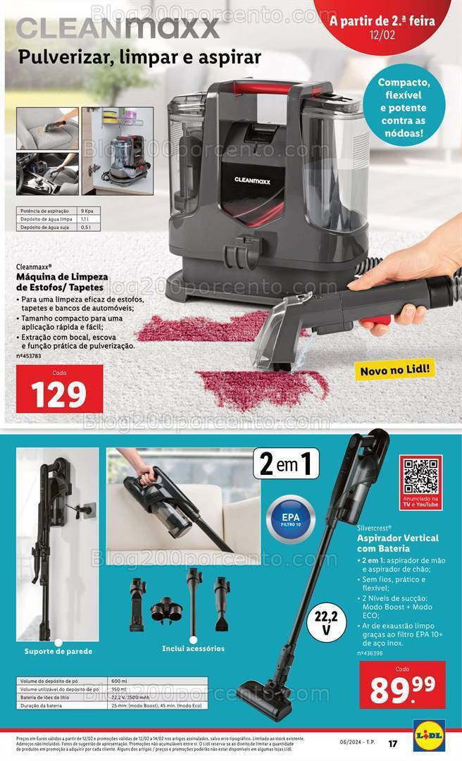 Antevisão Folheto LIDL Bazar Promoções a partir de 12 fevereiro