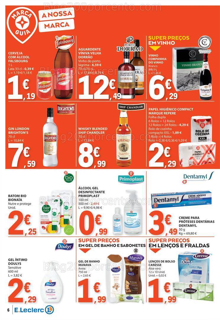 Antevisão Folheto E-LECLERC Promoções de 1 a 7 fevereiro