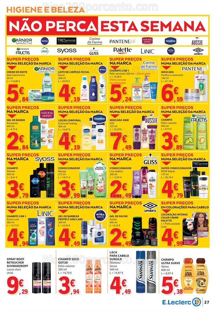 Antevisão Folheto E-LECLERC Promoções de 1 a 7 fevereiro