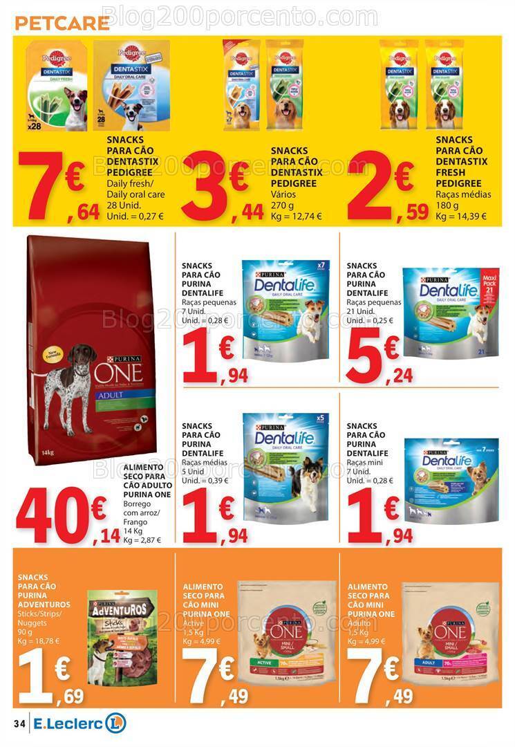 Antevisão Folheto E-LECLERC Promoções de 1 a 7 fevereiro