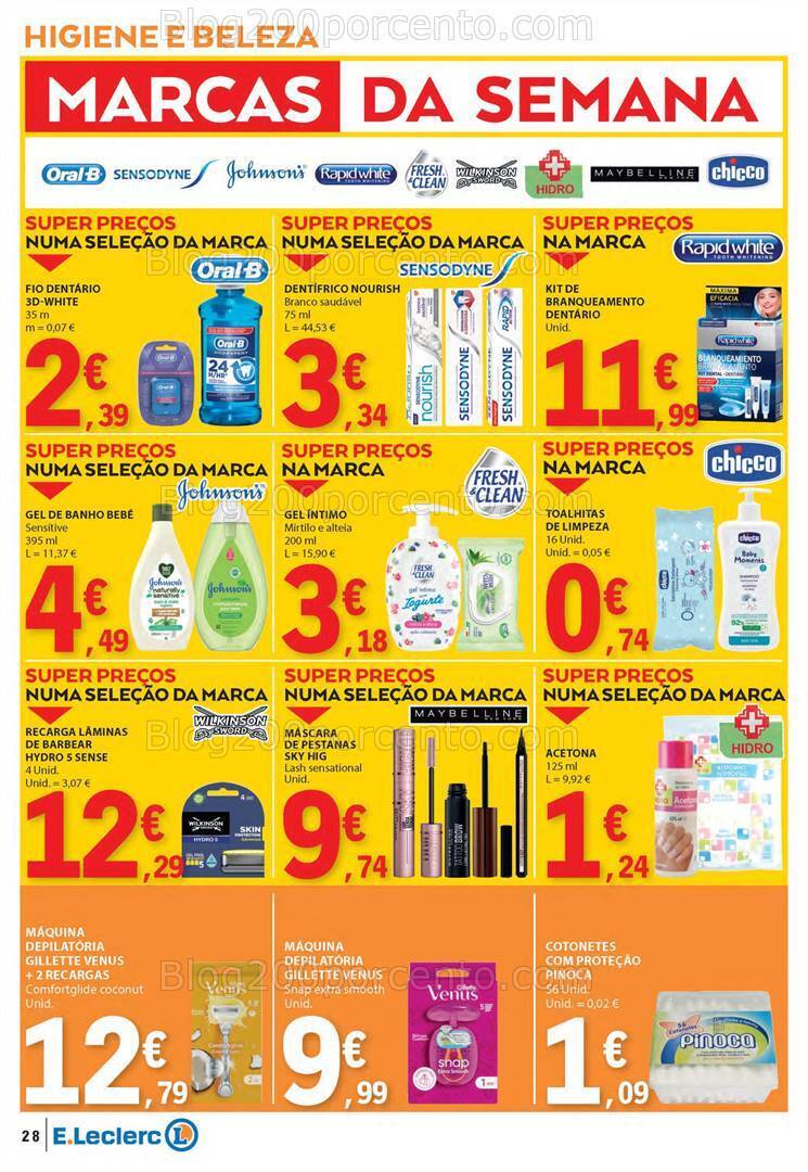 Antevisão Folheto E-LECLERC Promoções de 25 a 31 janeiro