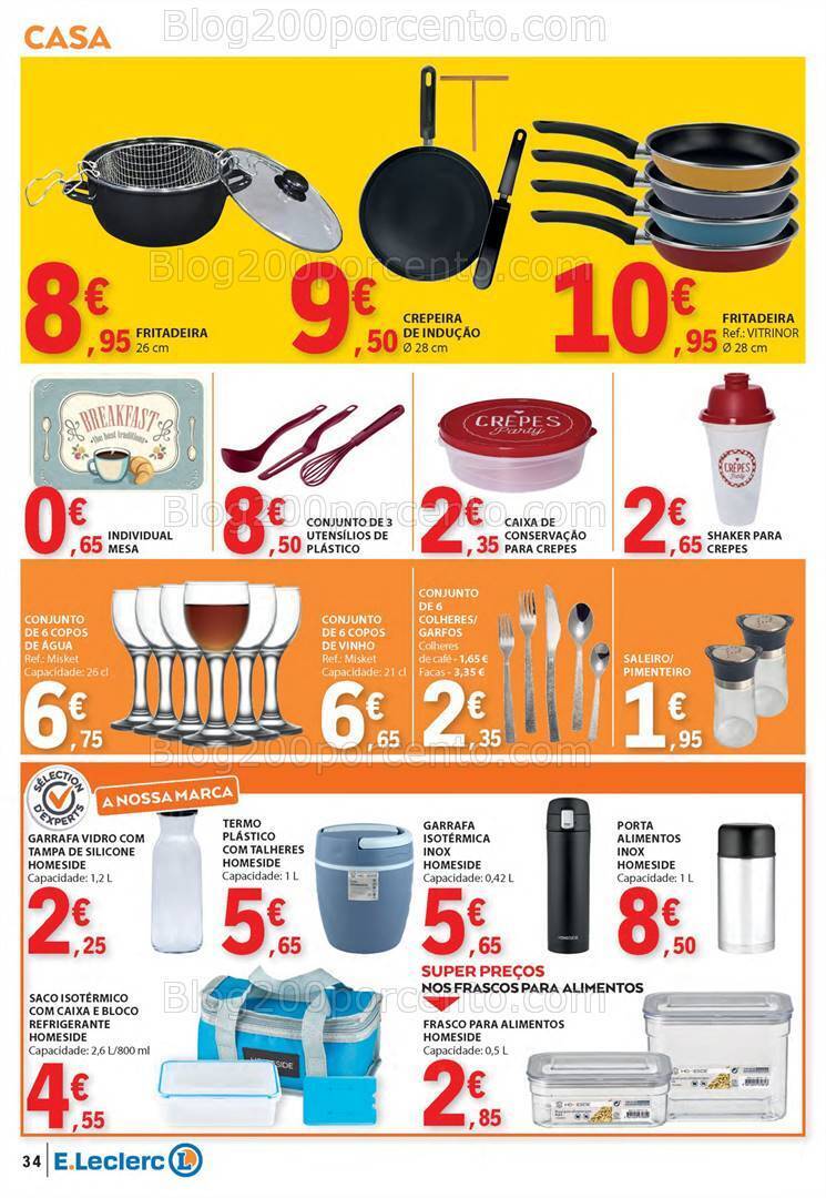 Antevisão Folheto E-LECLERC Promoções de 25 a 31 janeiro