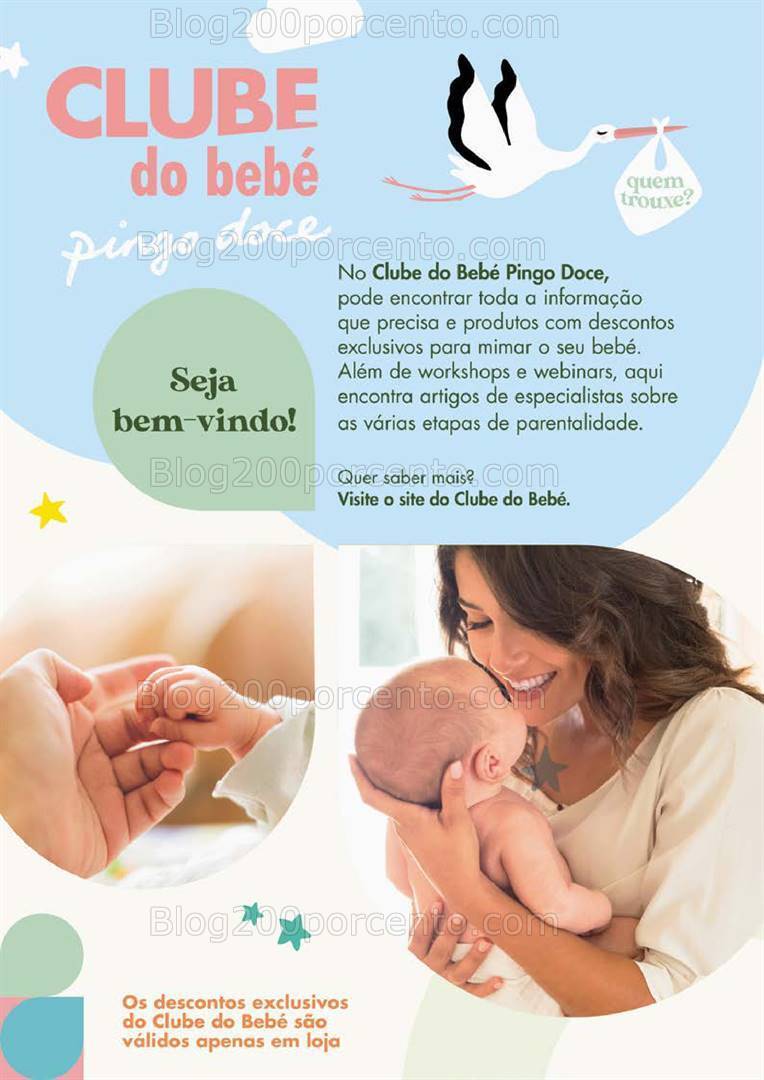 Antevisão Folheto PINGO DOCE Clube do Bebé Promoções de 30 janeiro a 5 fevereiro