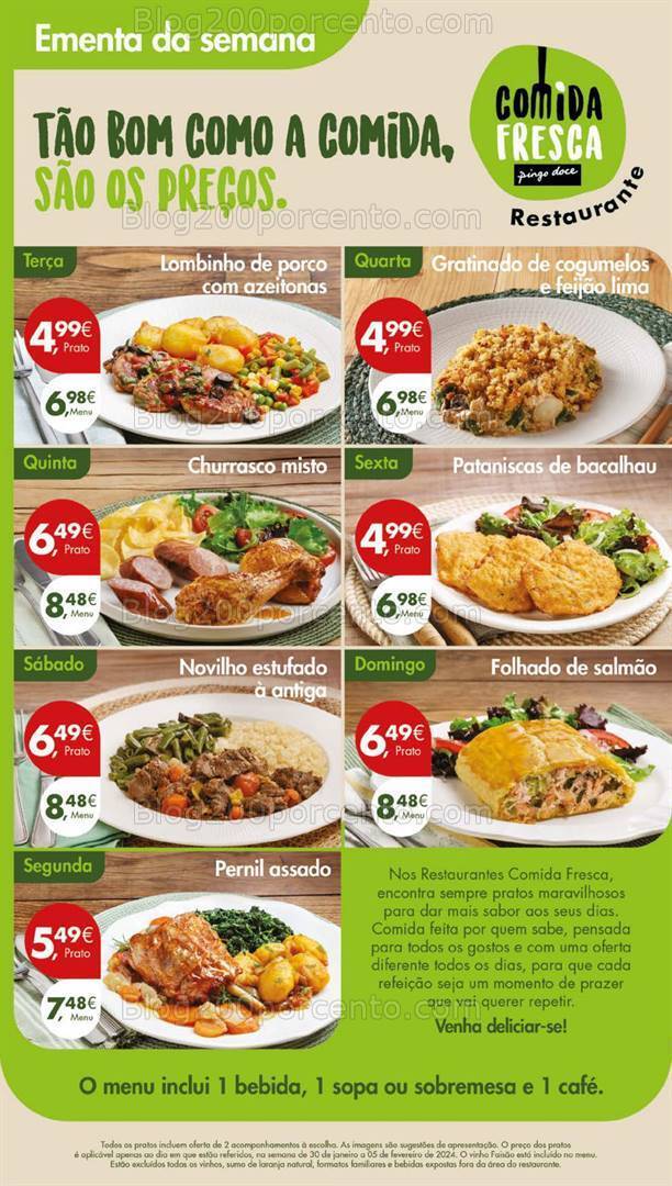 Antevisão Folheto PINGO DOCE Lojas Grandes Promoções de 30 janeiro a 5 fevereiro