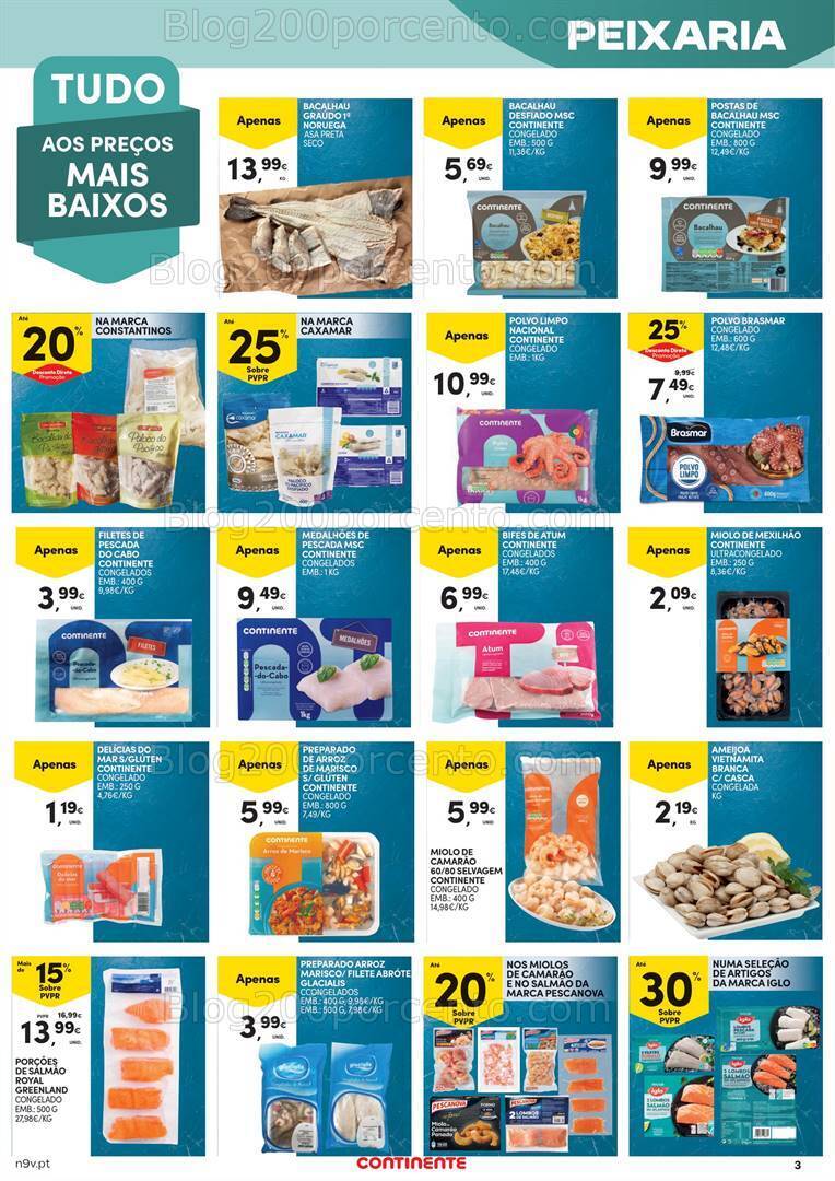 Antevisão Folheto CONTINENTE Açores Promoções de 1 a 14 fevereiro