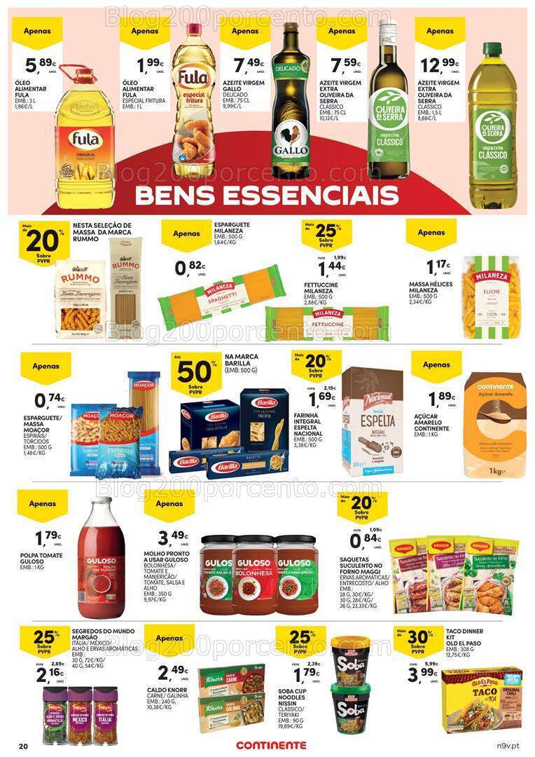 Antevisão Folheto CONTINENTE Açores Promoções de 1 a 14 fevereiro