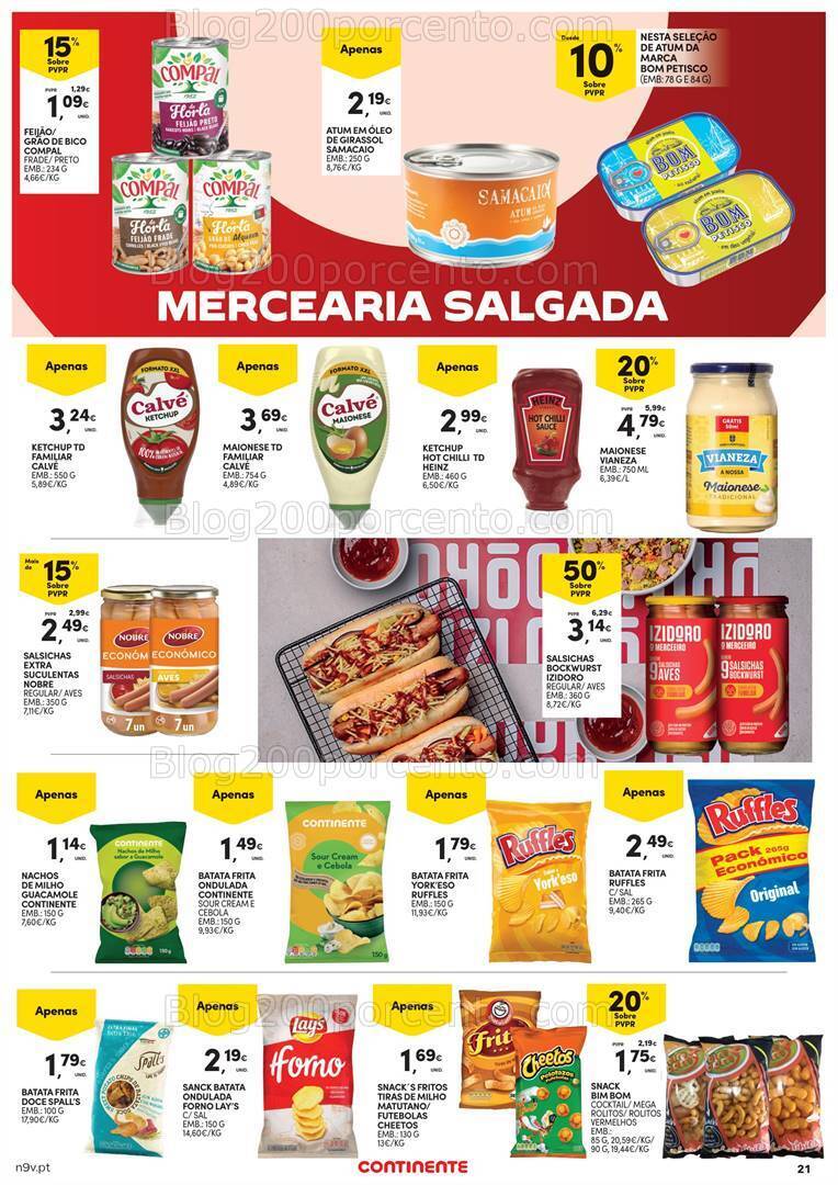 Antevisão Folheto CONTINENTE Açores Promoções de 1 a 14 fevereiro