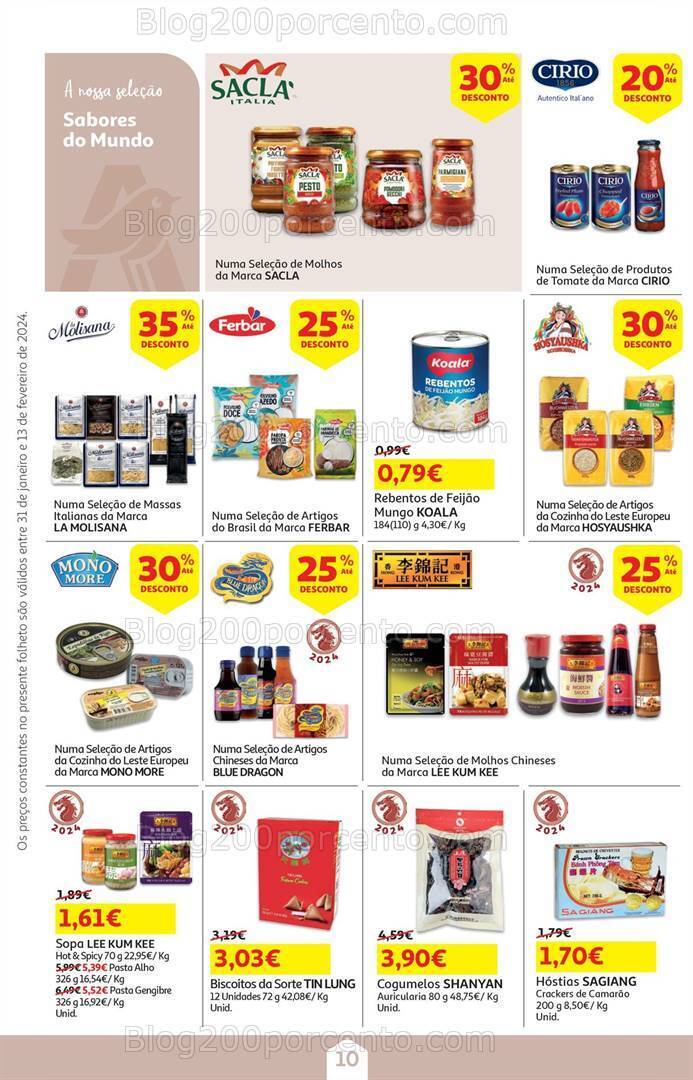 Antevisão Folheto AUCHAN Promoções de 31 janeiro a 13 fevereiro