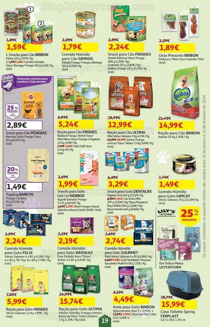 Antevisão Folheto AUCHAN Promoções de 31 janeiro a 13 fevereiro