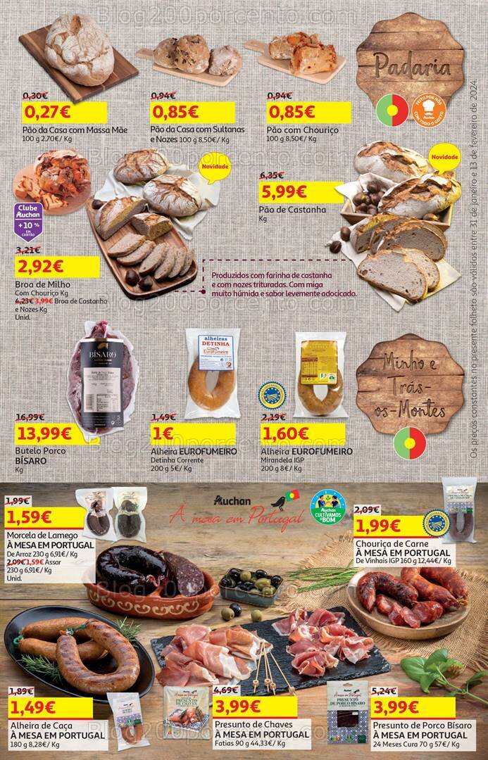 Antevisão Folheto AUCHAN Promoções de 31 janeiro a 13 fevereiro