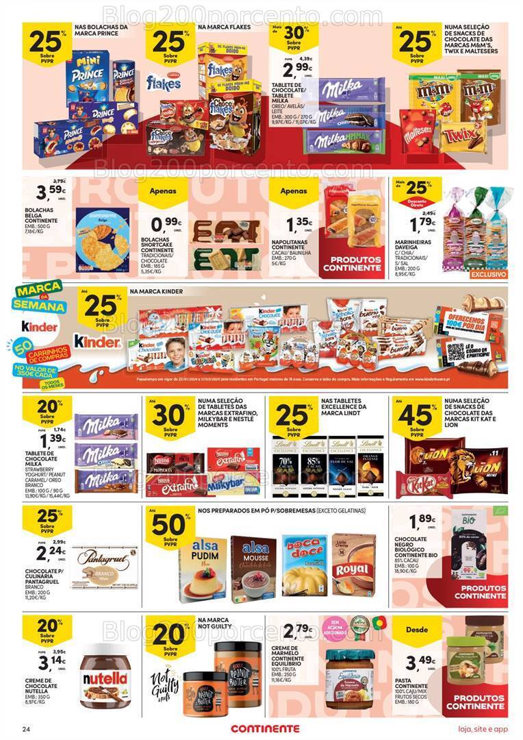 Antevisão Folheto CONTINENTE Promoções de 30 janeiro a 5 fevereiro