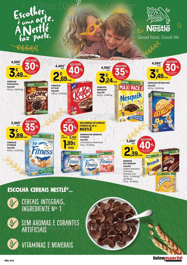 Antevisão Folheto INTERMARCHÉ Especial Nestlé Promoções de 1 a 14 fevereiro