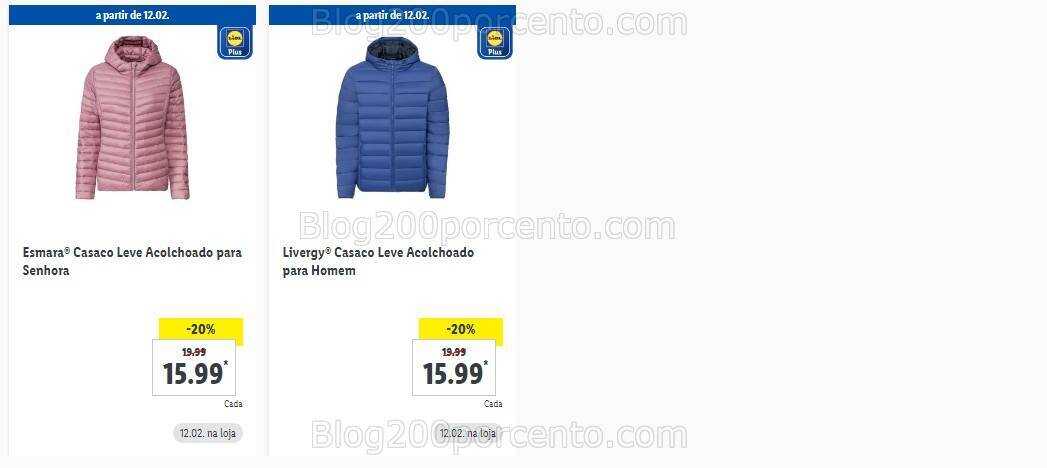 Antevisão Folheto LIDL Bazar Promoções a partir de 12 fevereiro