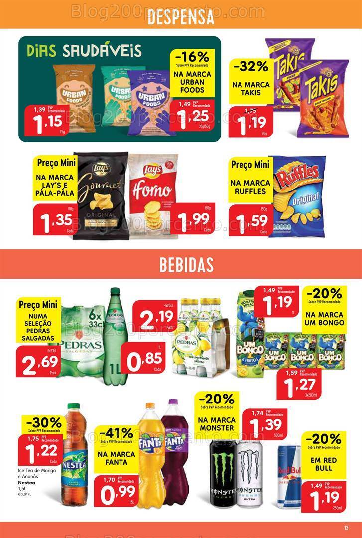 Antevisão Folheto MINIPREÇO Promoções de 8 a 14 fevereiro