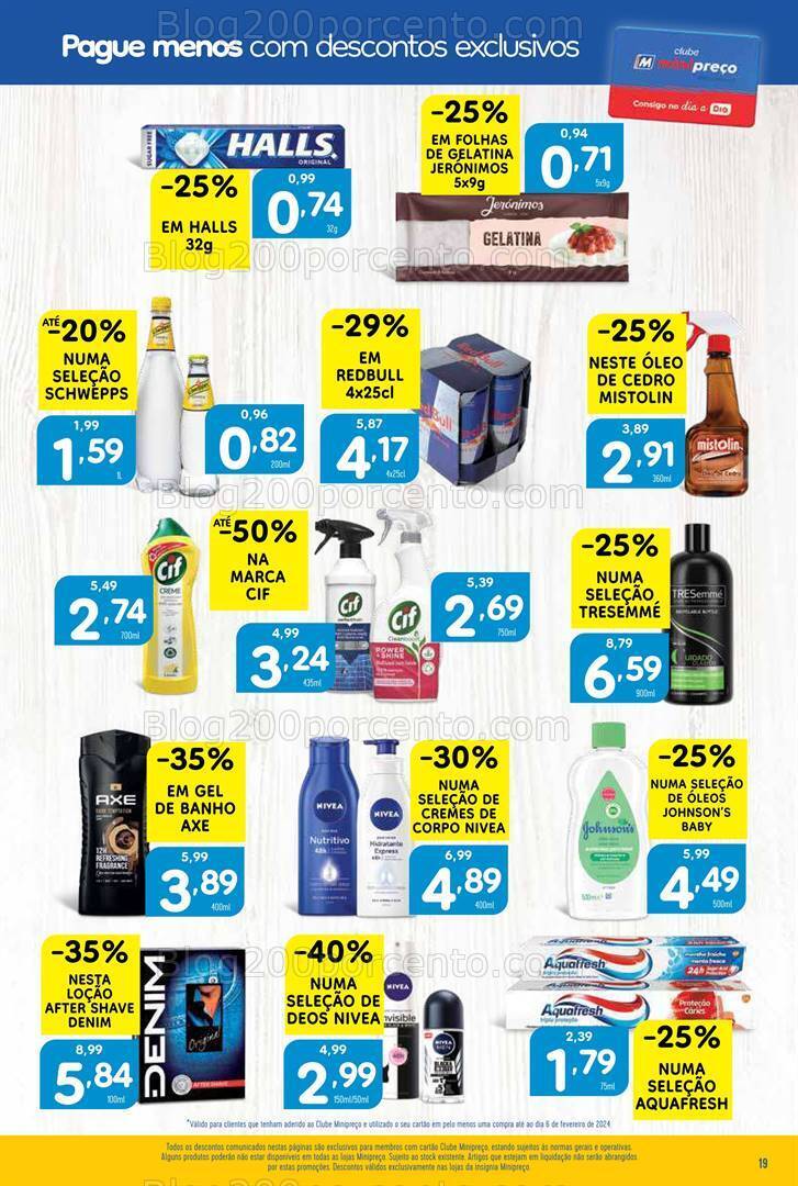 Antevisão Folheto MINIPREÇO Promoções de 8 a 14 fevereiro