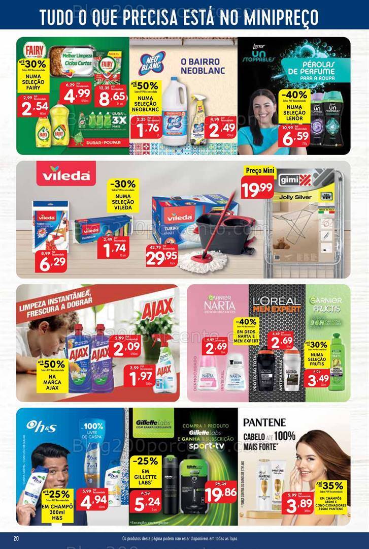 Antevisão Folheto MINIPREÇO Promoções de 8 a 14 fevereiro