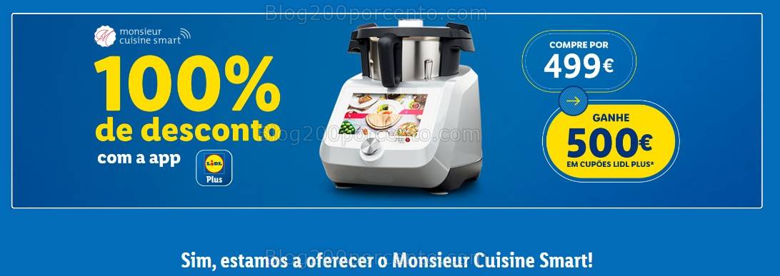 ALERTA - Vale de 50€ LIDL já disponível - Reembolso Monsieur Cuisine!