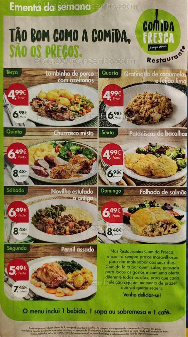 Antevisão Folheto PINGO DOCE Promoções de 30 janeiro a 5 fevereiro