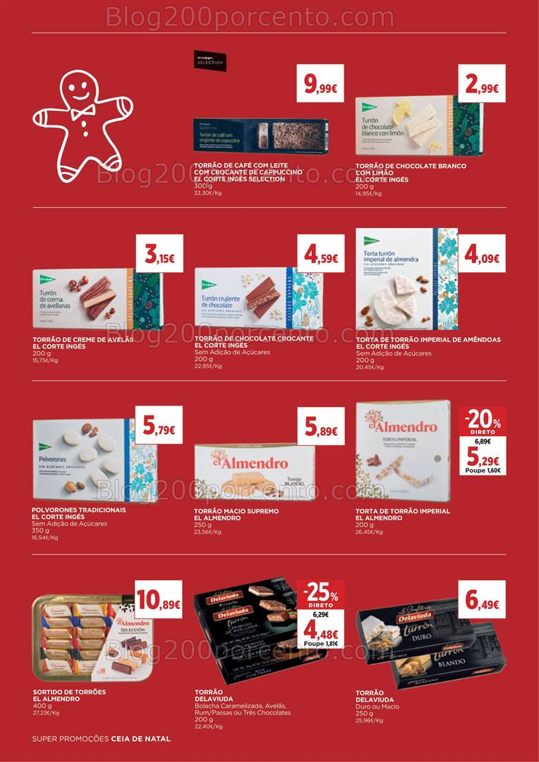 Antevisão Folheto EL CORTE INGLÉS Promoções de 6 a 24 dezembro