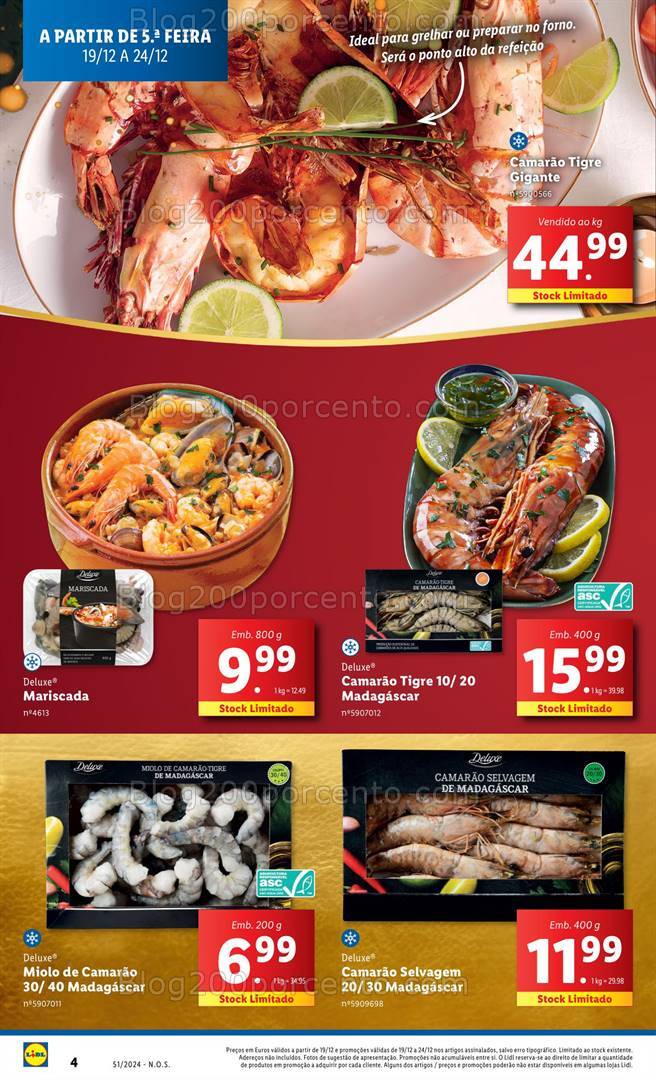 Antevisão Folheto LIDL Promoções de 19 a 25 dezembro