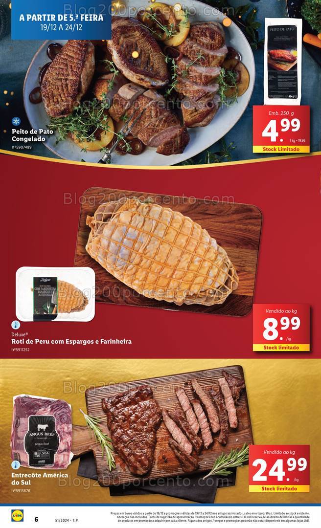 Antevisão Folheto LIDL Promoções de 19 a 25 dezembro