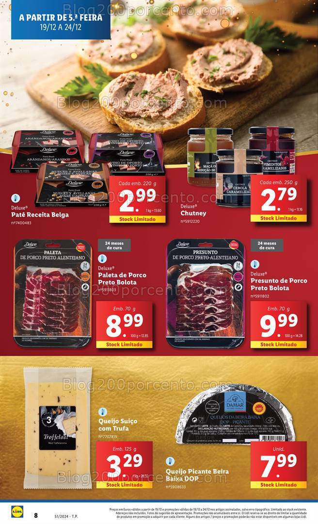 Antevisão Folheto LIDL Promoções de 19 a 25 dezembro