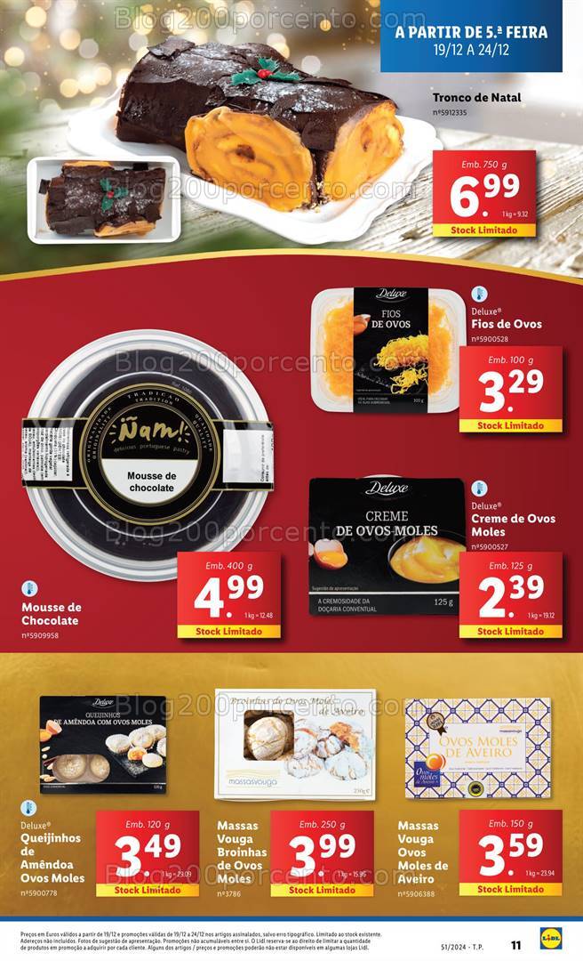 Antevisão Folheto LIDL Promoções de 19 a 25 dezembro