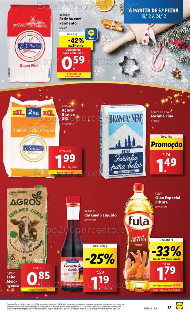 Antevisão Folheto LIDL Promoções de 19 a 25 dezembro