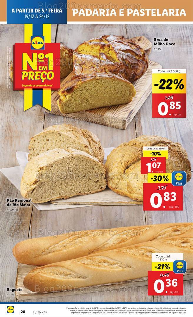 Antevisão Folheto LIDL Promoções de 19 a 25 dezembro