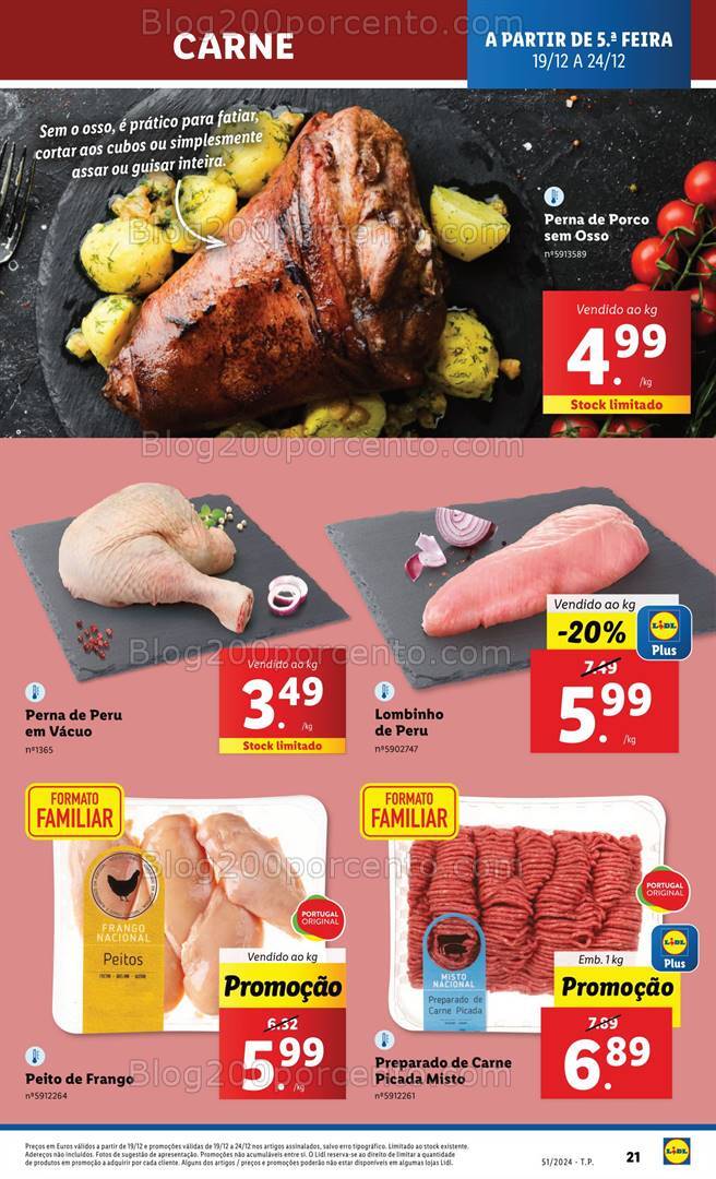 Antevisão Folheto LIDL Promoções de 19 a 25 dezembro