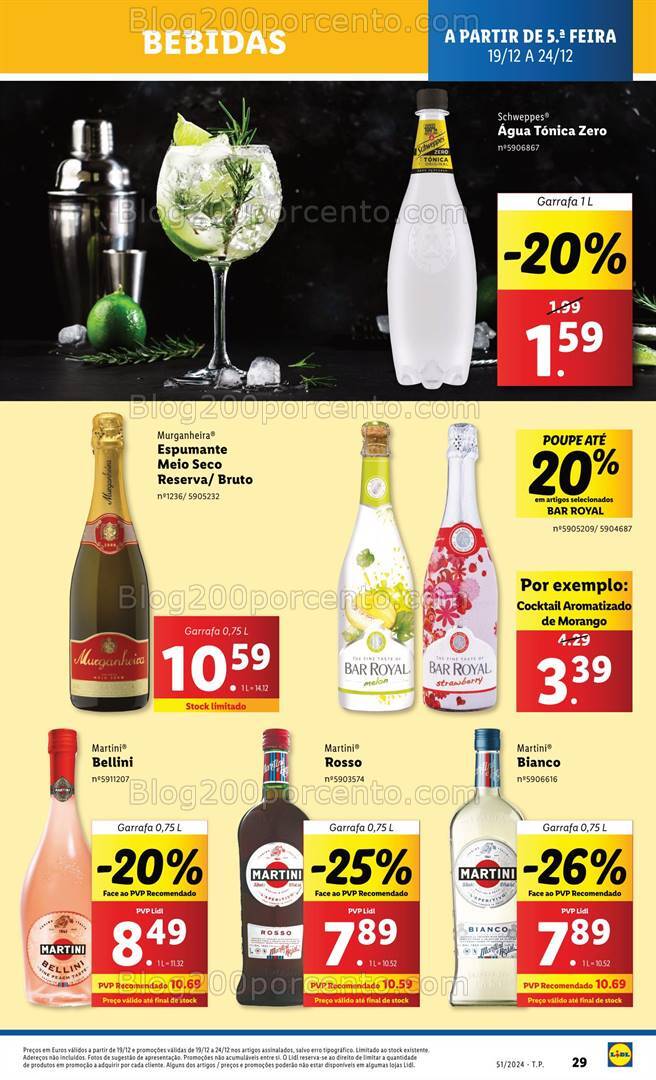 Antevisão Folheto LIDL Promoções de 19 a 25 dezembro