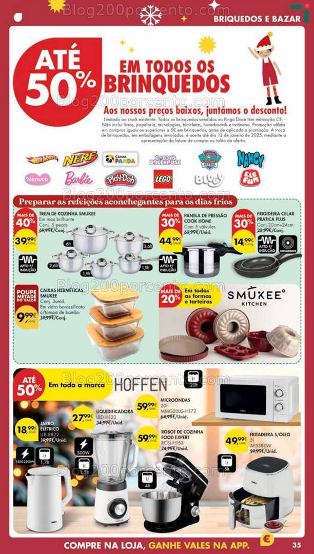 Antevisão Folheto PINGO DOCE Bazar Madeira Promoções de 10 a 16 dezembro