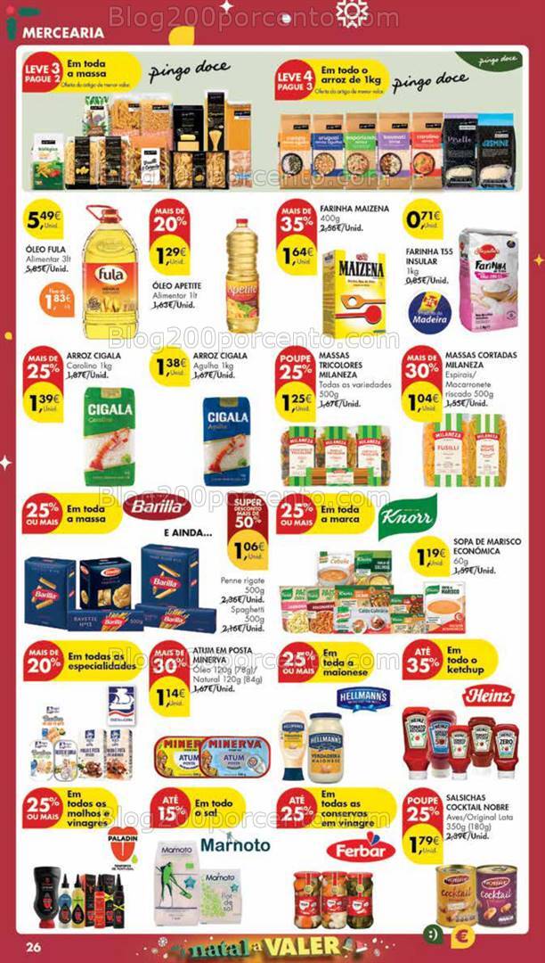 Antevisão Folheto PINGO DOCE Madeira Promoções de 17 a 26 dezembro