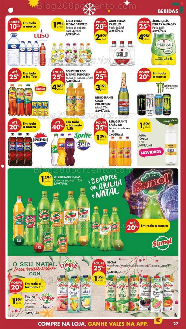 Antevisão Folheto PINGO DOCE Promoções de 17 a 26 dezembro