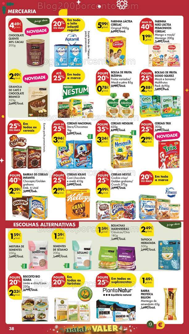 Antevisão Folheto PINGO DOCE Promoções de 17 a 26 dezembro