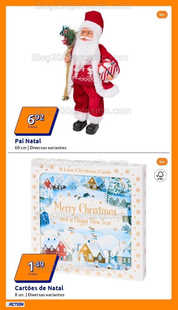 Antevisão Folheto ACTION Natal Promoções de 18 a 24 dezembro