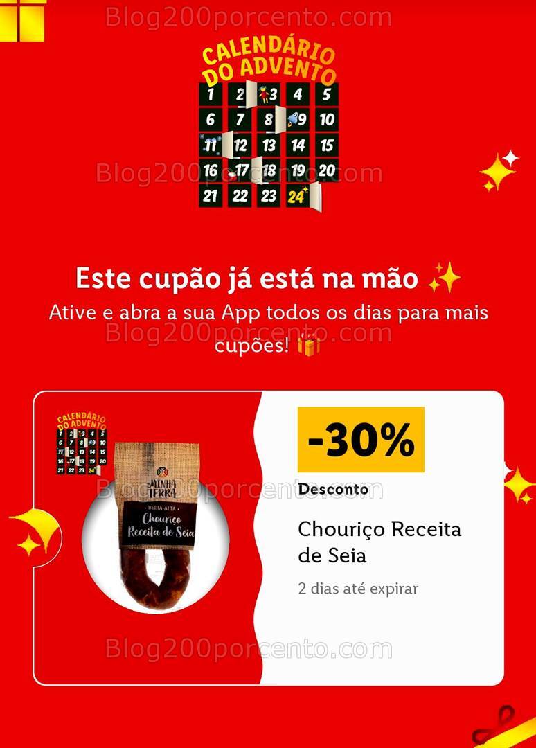 ALERTA - Calendário do Advento LIDL Conheça os descontos - 1 dezembro!