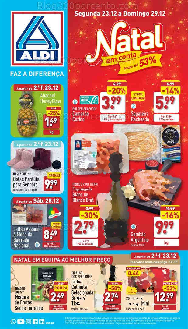 Antevisão Folheto ALDI Promoções de 23 a 29 dezembro