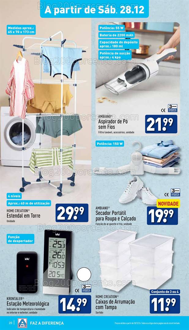 Antevisão Folheto ALDI Promoções de 23 a 29 dezembro