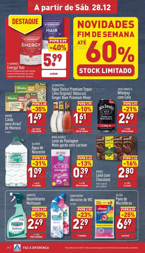 Antevisão Folheto ALDI Promoções de 23 a 29 dezembro